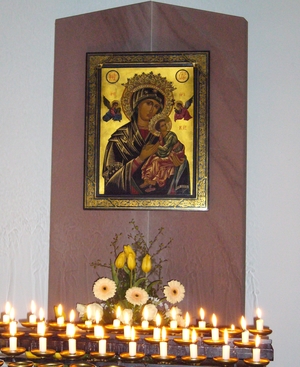 Ikone: Heilige Maria, Mutter von der Immerwährenden Hilfe