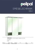 catalog illustration Mirror cabinet 03