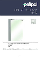  catalog illustration Mirror cabinet 84