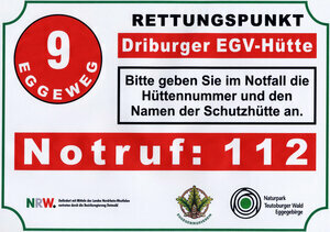 Rettungspunkte E1/Eggeweg