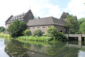 Das Wasserschloss Wittringen mit Freizeitanlagen.
