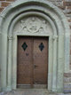 Die äußere Turmtür in der St. Blasius Kirche Balve.