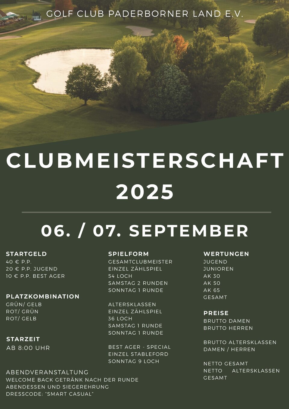 Clubmeisterschaft steht an!