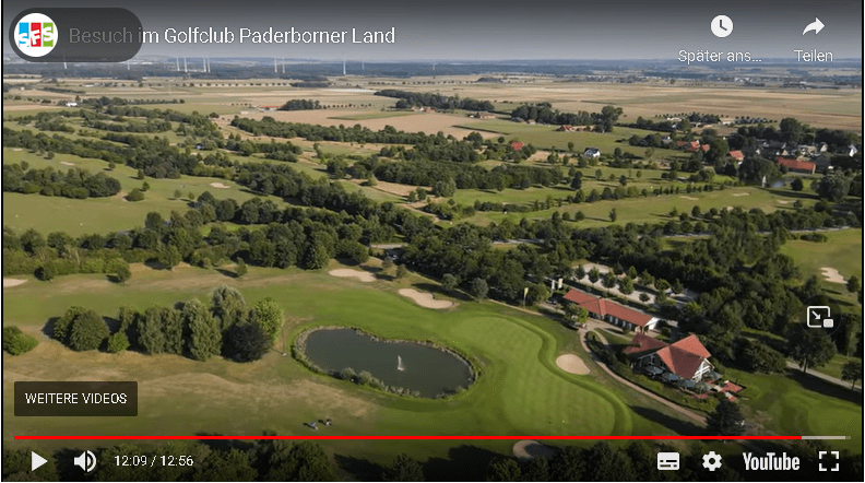 Sälzer TV zu Gast im Golf Club Paderborner Land